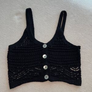 Jolie & Joy Crochet Croptop